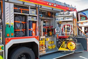 Nowy wóz strażacki w Lusowie