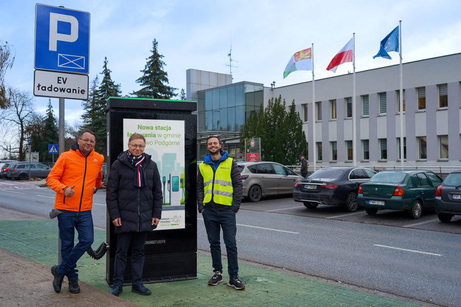 ChargeEuropa zainstaluje stację ładowania pojazdów elektrycznych w Tarnowie Podgórnym!