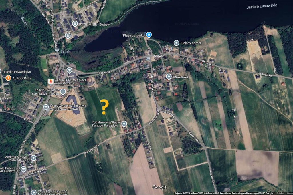 Lusówko plan zabudowy