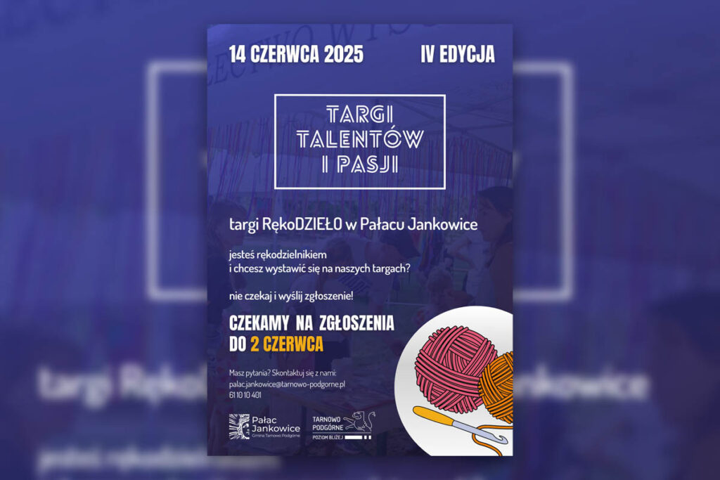 Poszukiwani wystawcy na IV Targi RękoDZIEŁO w Pałacu Jankowice!