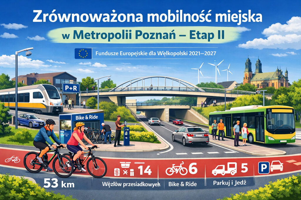 zrównoważona mobilność Poznań