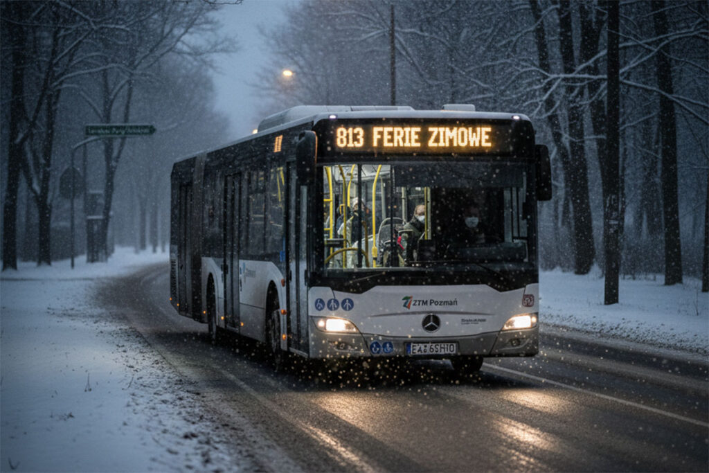 ferie zmiana rozkładu jazdy Tarnowo Podgórne