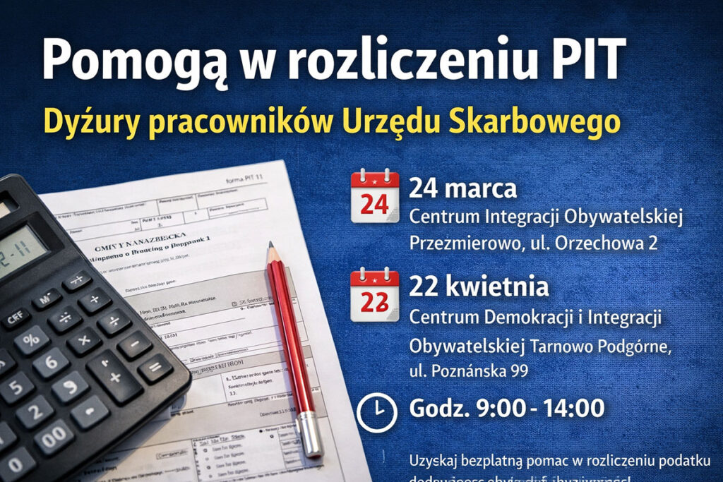 pomoc w pit Tarnowo Podgórne