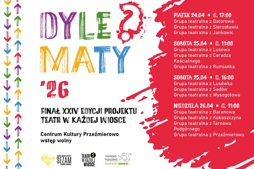 teatr w każdej wiosce GOK Sezam 2026