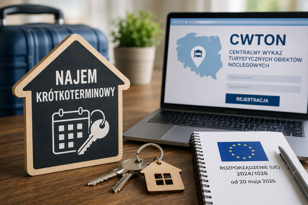 najem krótkoterminowy a UE
